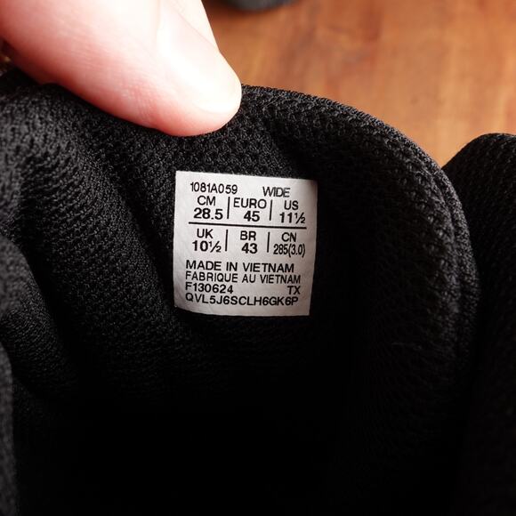 Asics Wrestling Shoes Mens SZ 11.5 Wide Black Snapdown 4 Athletic Sports Boxing - Picture 13 of 14